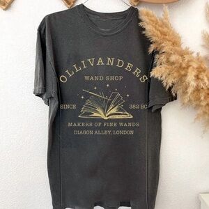 Olivander’s Wand Shop Nursing Tee-L -SEE pics for spots